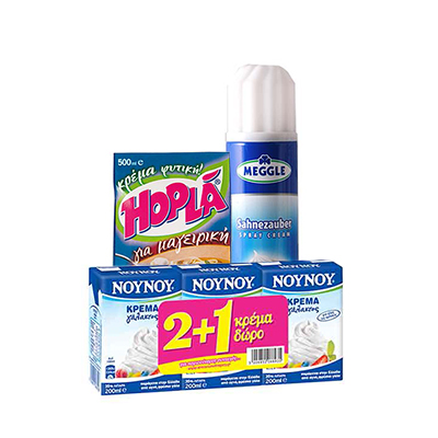 Whipped Cream - Milk Creams